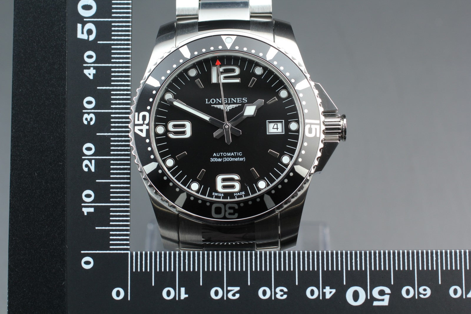 [MINT Box] Longines HydroConquest L3.742.4 Black 41mm Automatic Men's Watch