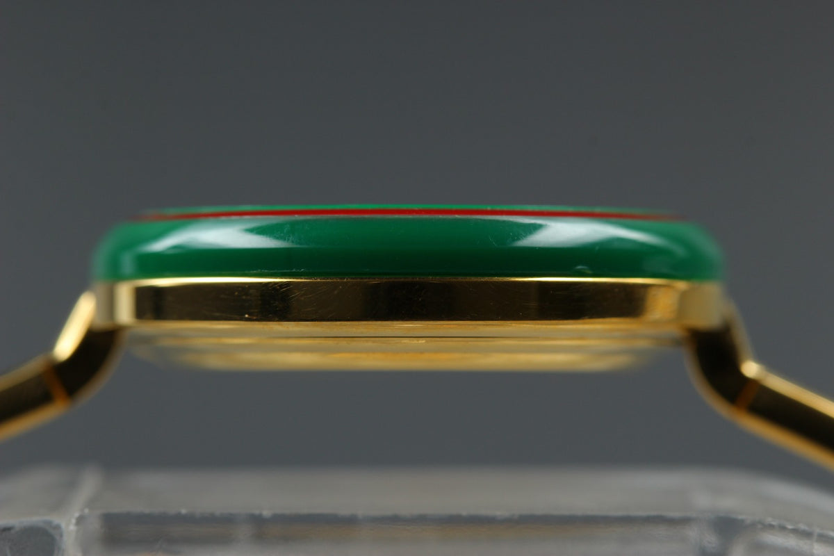 New Batt GUCCI Change Bezel 11/12.2 12Color Quartz Women's Watch 25mm JAPAN Box