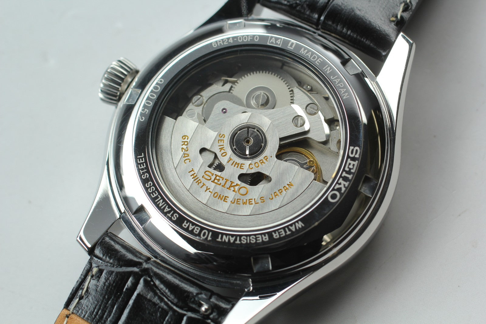 [Exc+5 Box] SEIKO Presage 6R24-00F0 SARD011 Black Automatic Men's Watch JAPAN