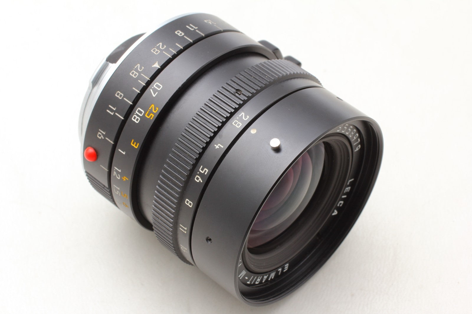 [Near MINT w/Hood] Leica Elmarit M 28mm f2.8 E49 3th Lens M Mount From JAPAN
