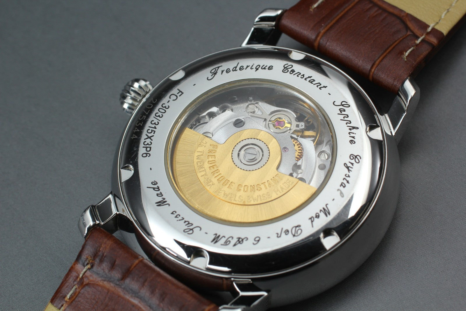 [Exc+5 Box] Frederique Classics Heart Beat FC-303/315X3P6 37mm AT Men's Watch