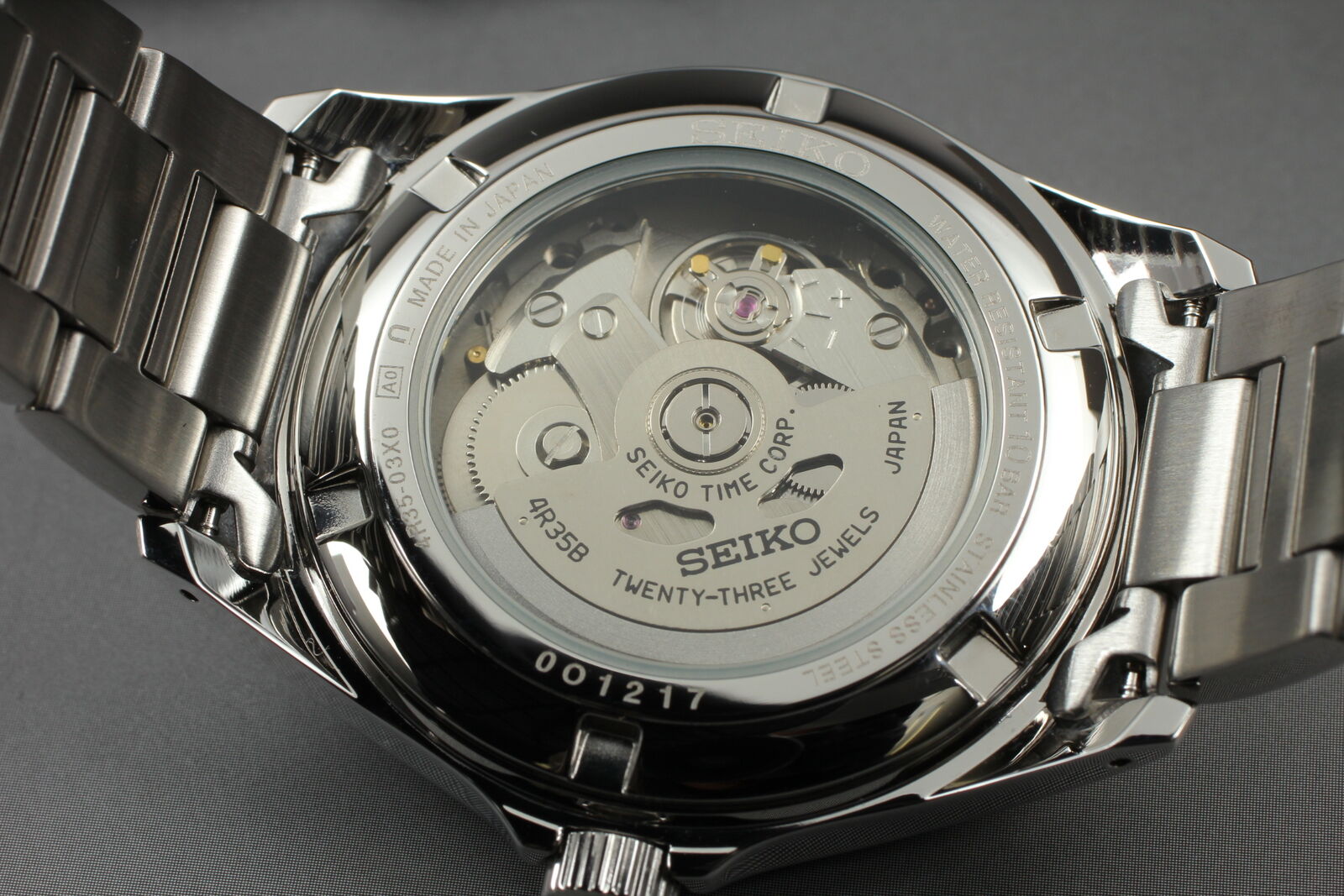 [Near Mint Box] SEIKO 4R35-03X0 SZSB014 Mechanical Automatic Men's Watch JAPAN