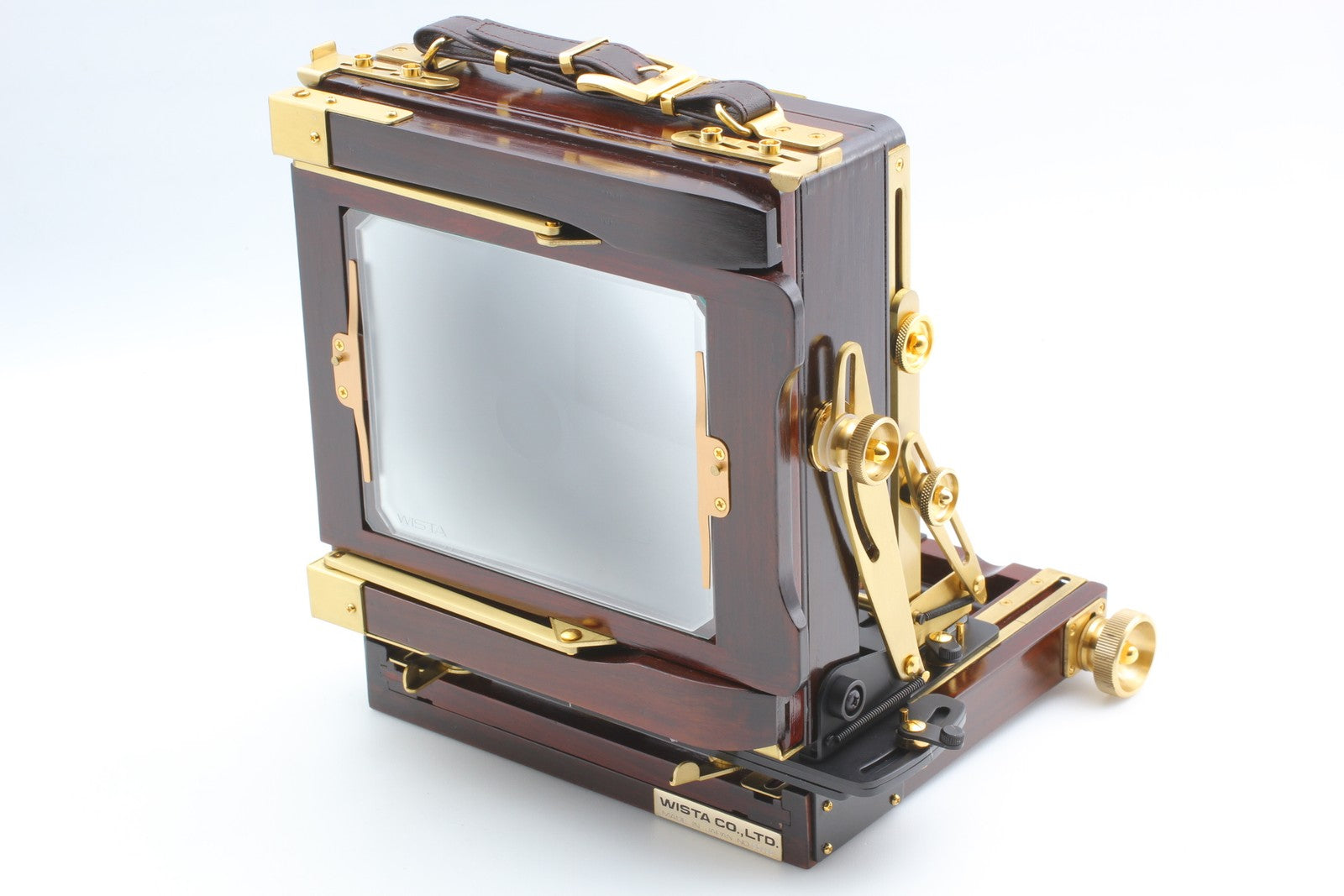 NOS [Top MINT] Wista Field 45 DX Rose Wood 4x5 Film Camera From JAPAN