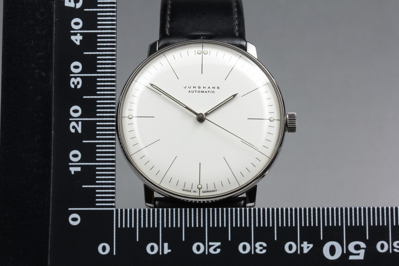 Junghans Max Bill Automatic 027/3501.00 37mm White Dial Men's Watch [w / Box]