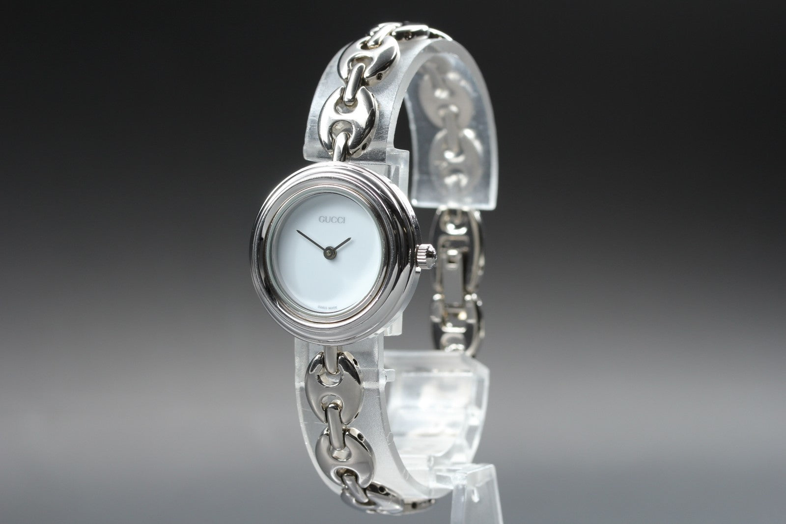 [Overhauled] Gucci Change Bezel 11/12.2 4 Colors Silver Women's Quartz Watch Box
