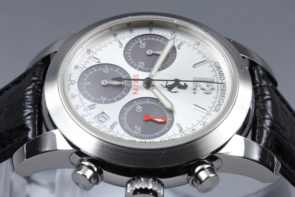 [Limited] GIRARD PERREGAUX Ferrari 330/P4 8028 Chronograph Automatic Men's Watch