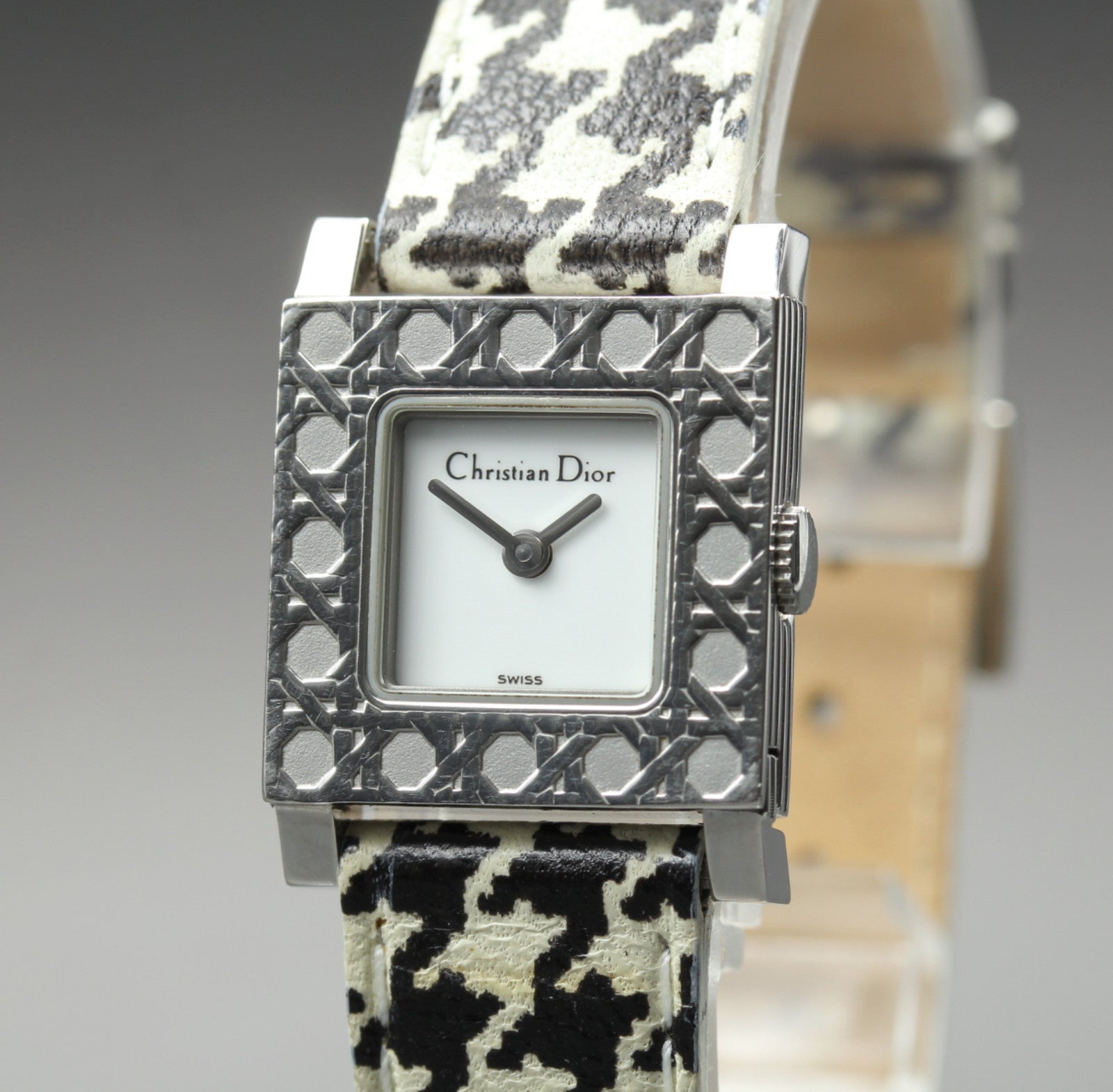 [Exc+5] Christian Dior D60-109 La Parisienne Silver 19mm Women's Quartz Watch