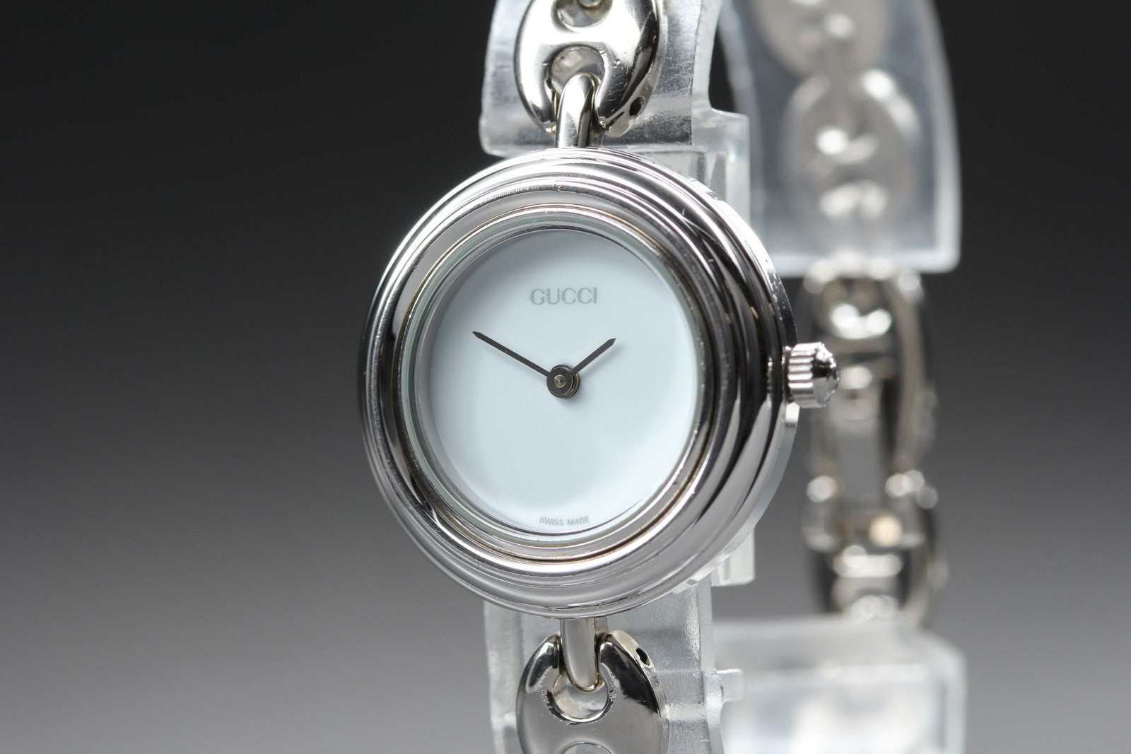 [Overhauled] Gucci Change Bezel 11/12.2 4 Colors Silver Women's Quartz Watch Box