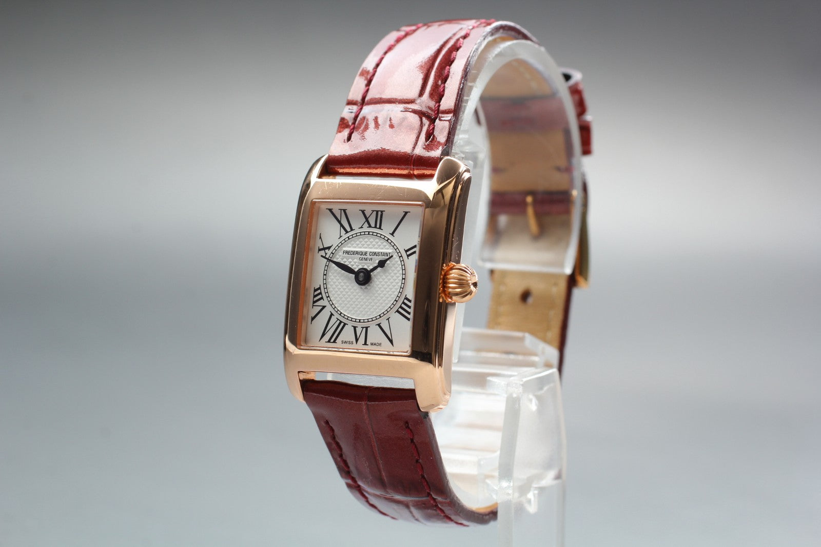 FREDERIQUE CONSTANT Classic Carree FC-200X1C12/4/6 Quartz Women's Watch 21mm JP