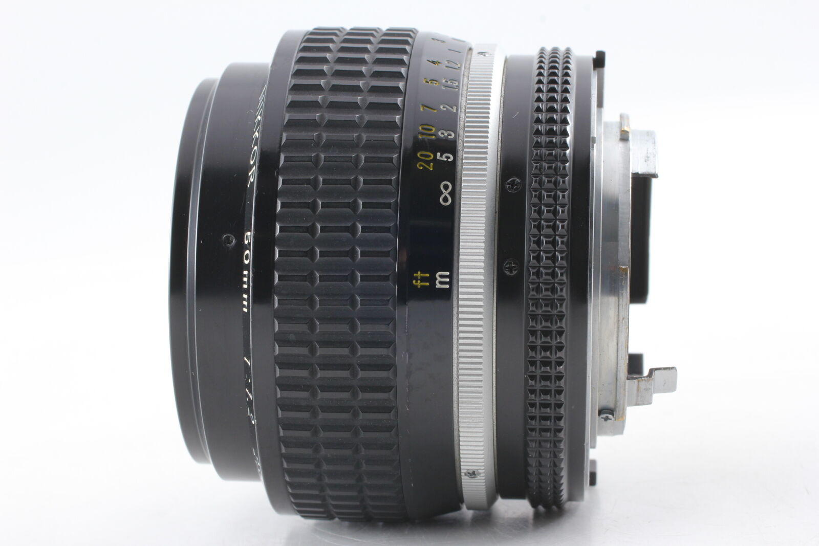 SIC S/N 268xxx [Near MINT w/Hood] Nikon Ais Ai-s Nikkor 50mm f1.2 MF Lens JAPAN