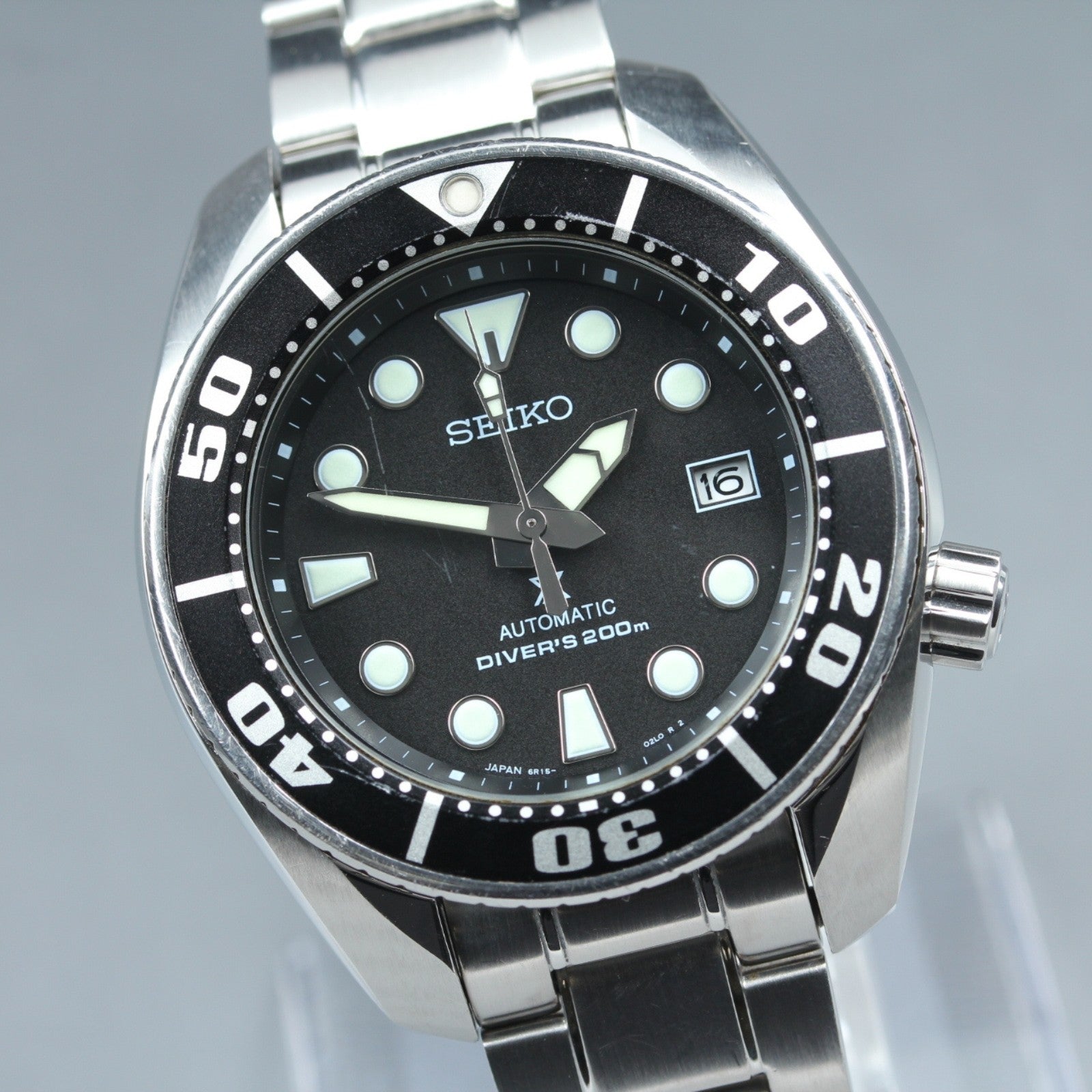 SEIKO Prospex 6R15-00G0, SBDC031 Automatic Black Men's Watch 45mm JAPAN Box