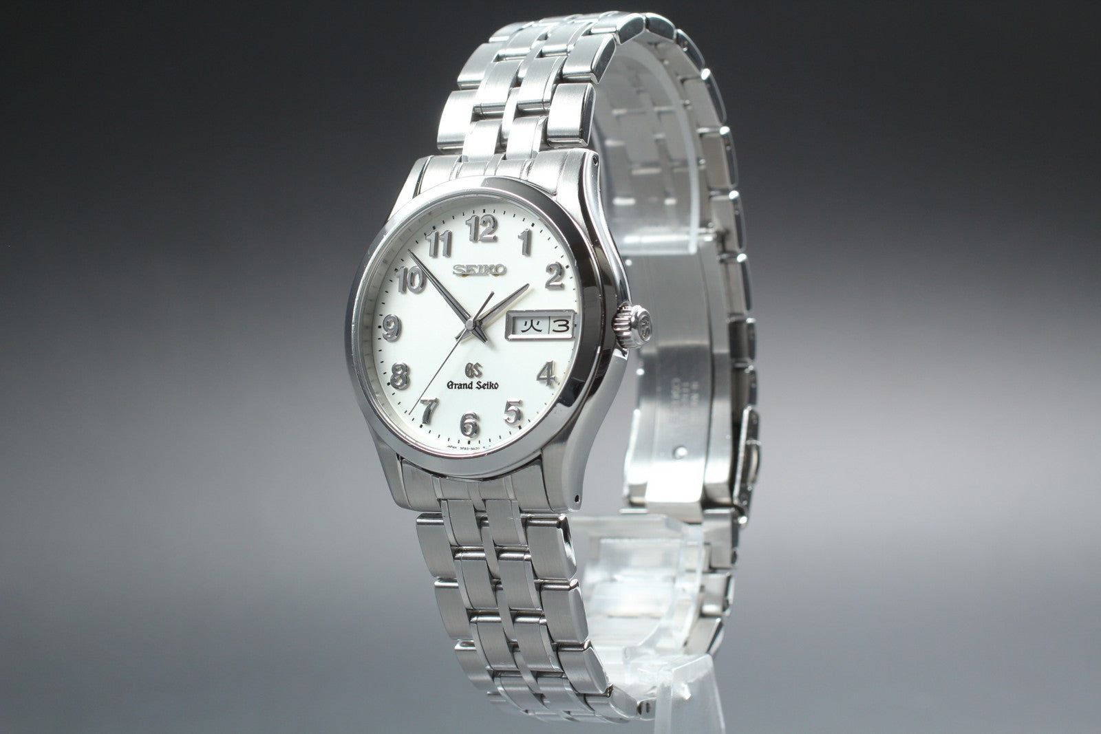 New Batt[Exc+5]Box SEIKO Grand Seiko 9F83-9A30 SBGT007 Quartz Men’s Watch JAPAN
