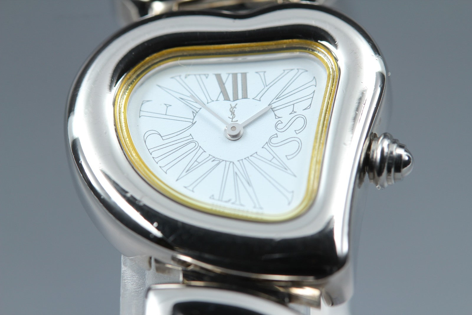 Yves Saint Laurent Heart YSL Silver 24mm 4520-H15556 Quartz Women's Watch