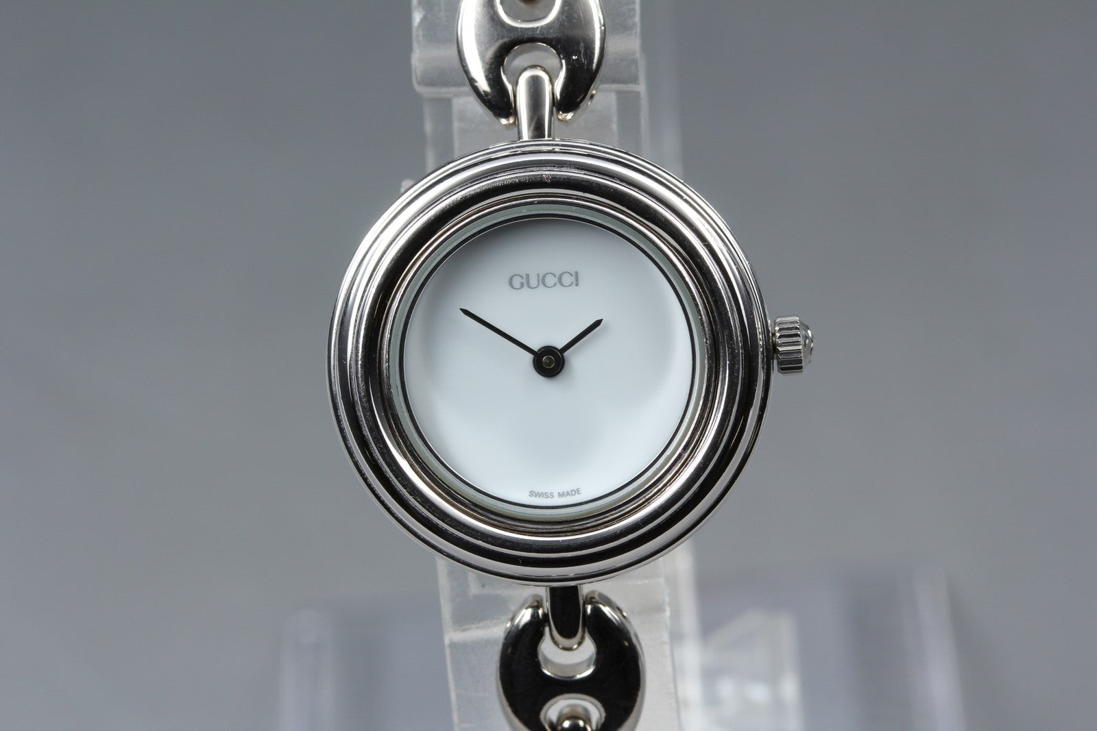 [Overhauled] Gucci Change Bezel 11/12.2 4 Colors Silver Women's Quartz Watch Box
