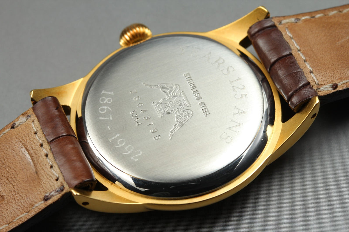Vintage LONGINES 125th Anniversary 5254 Manual Small Seconds Men's Watch 33mm JP