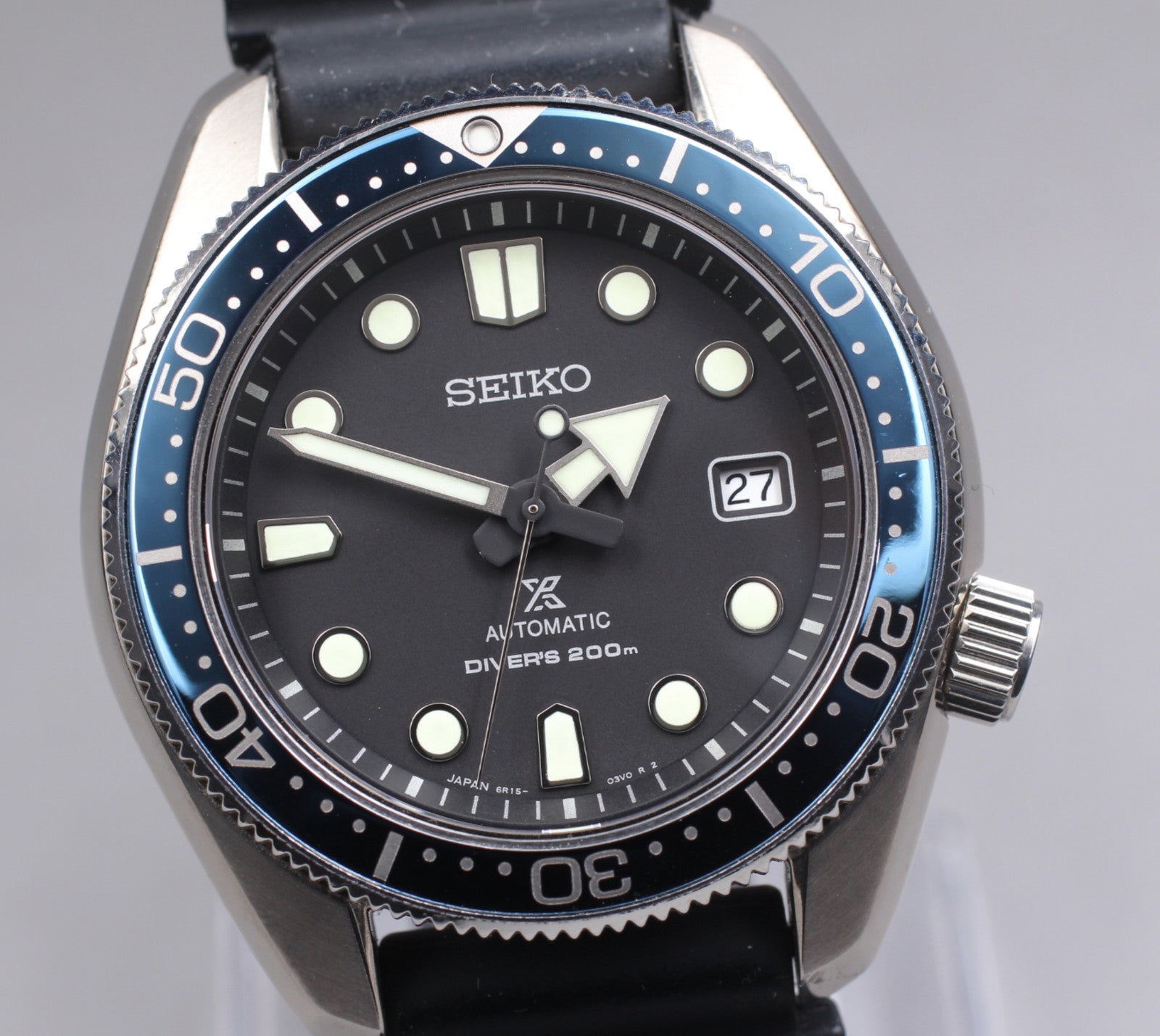 [Near MINT Box] SEIKO Prospex 6R15-04G0 SBDC063 Blue Automatic Men's Watch JAPAN