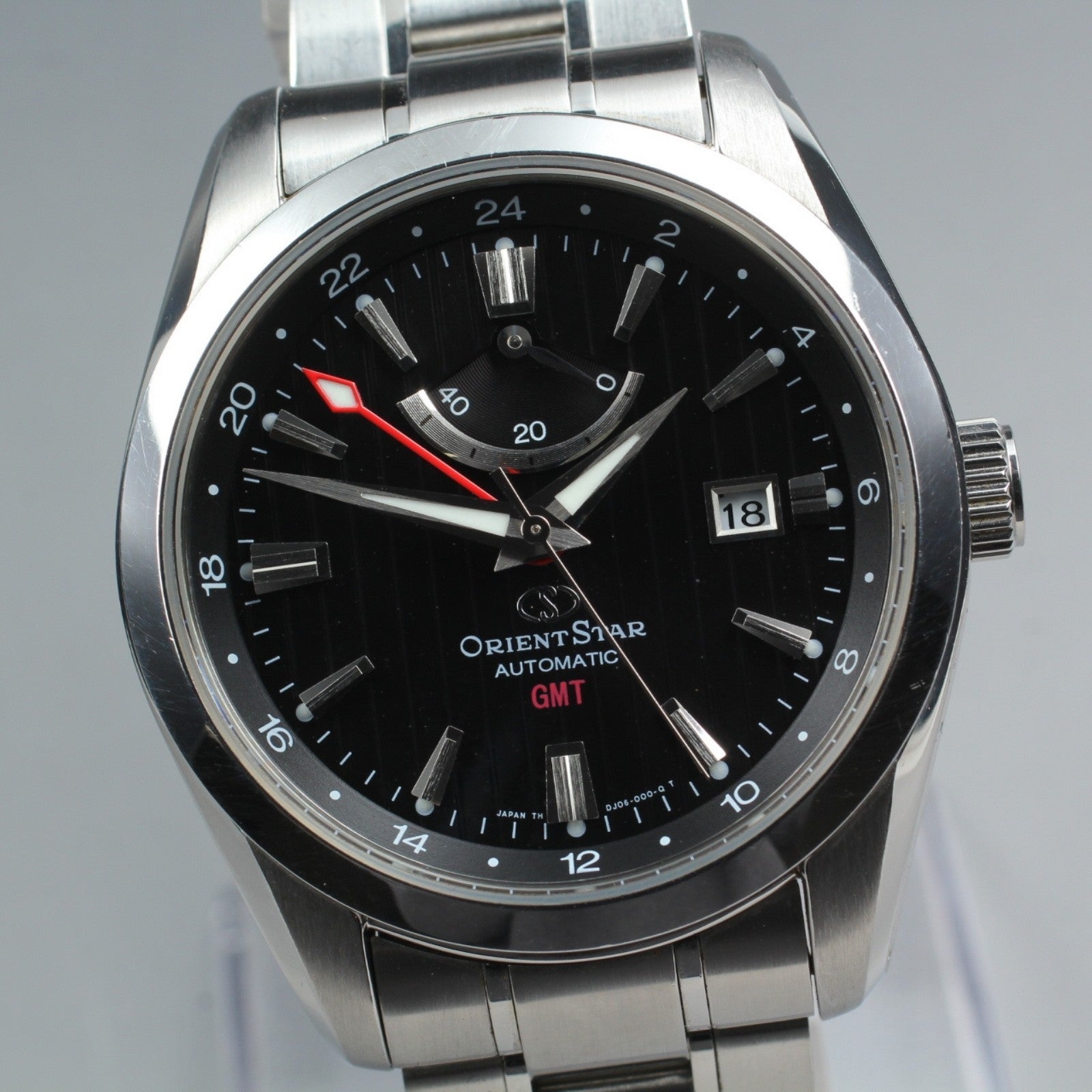ORIENT Star GMT DJ06-C0-B Automatic Black Dial Men's Watch 42mm JAPAN Box