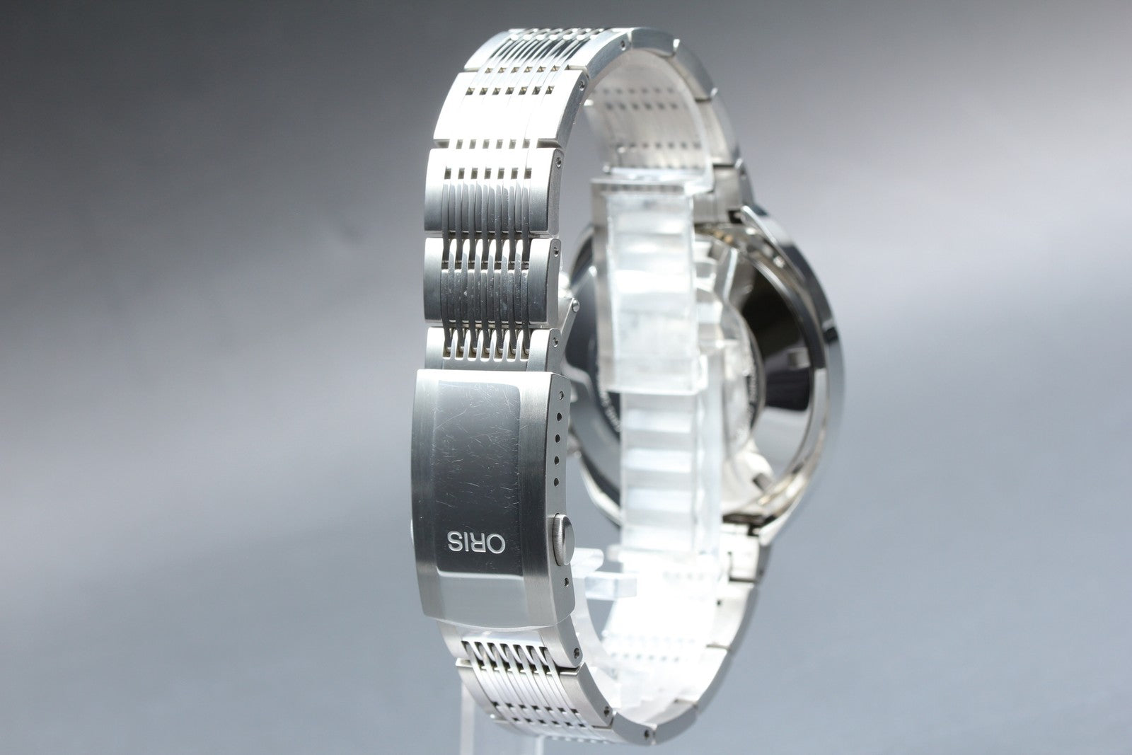 [Near MINT- Box] ORIS ChronOris Date 7737 Gray Dial 38mm Automatic Men's Watch