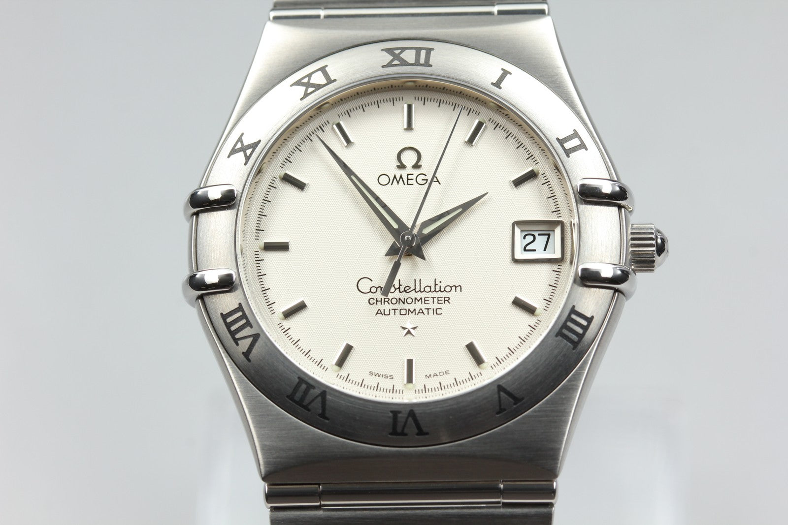 OMEGA Constellation 1502.30.00 Cal.1120 Silver Automat Men's Watch 35mm JP Box