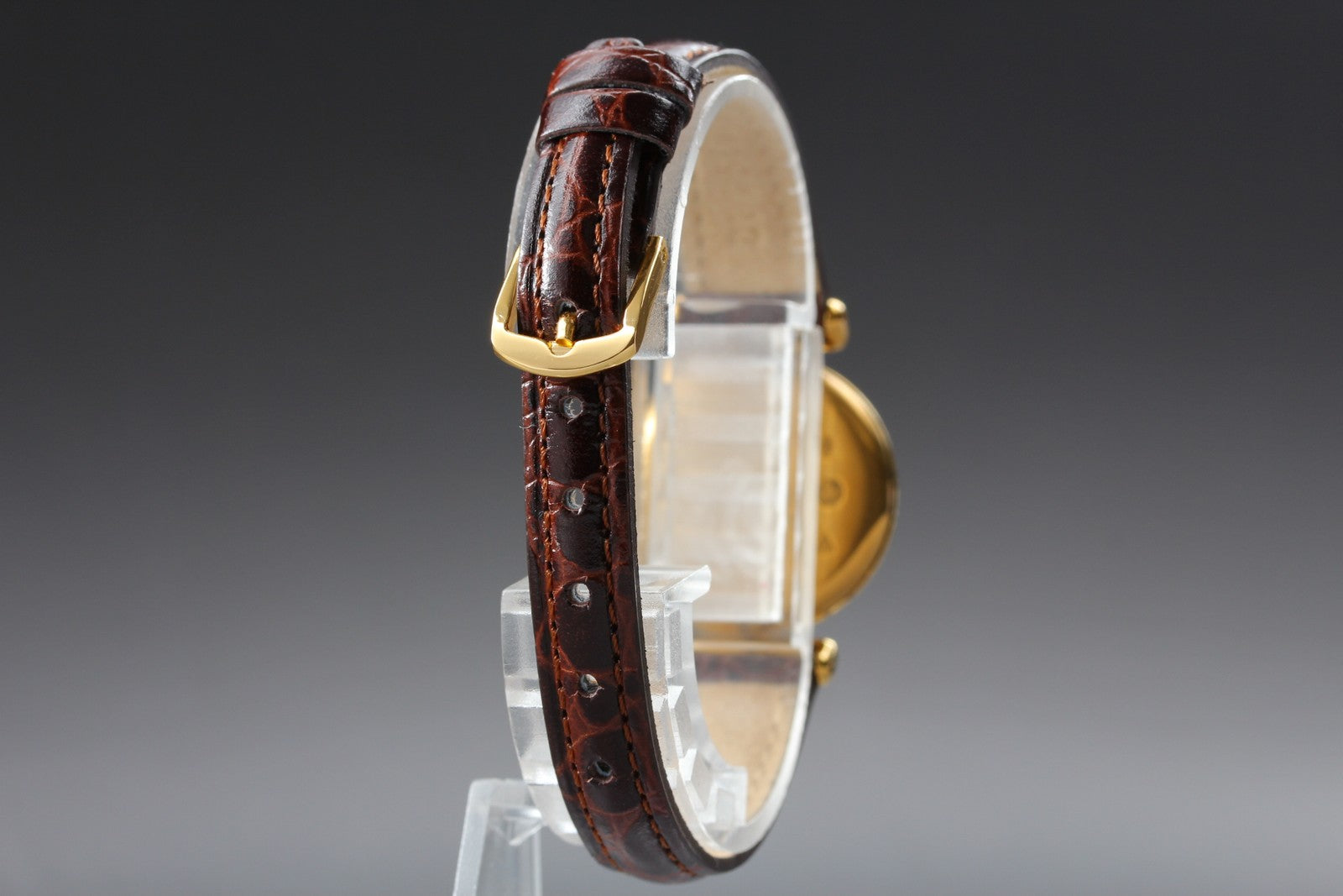 Vintage [Near MINT Box] Cartier Must Colisee Vermeil 590002 Women's Quartz Watch