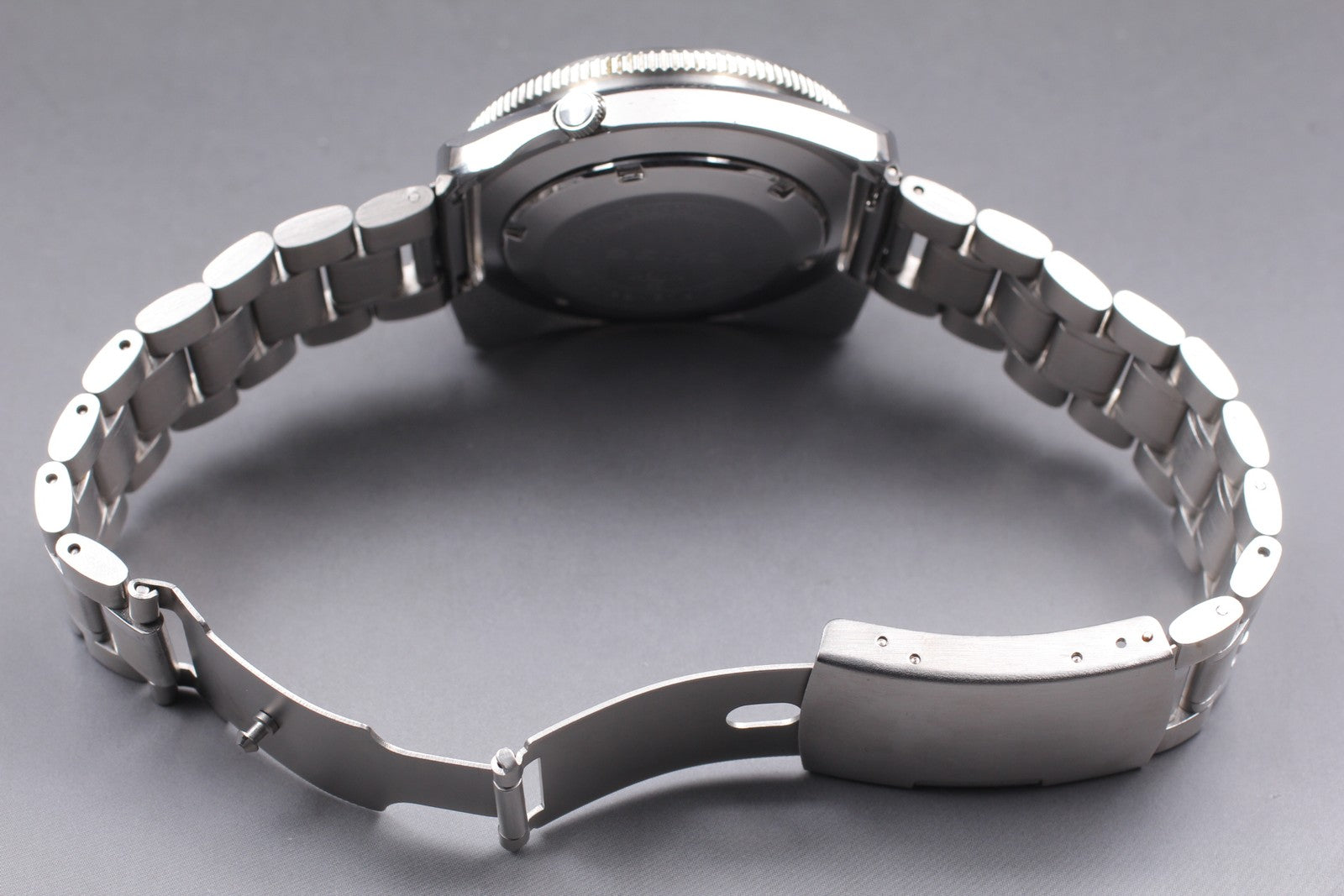 Exc+4 SEIKO 5 Sports 7S36-0070 Silver Dial Rally Diver Analog Men’s Watch JAPAN