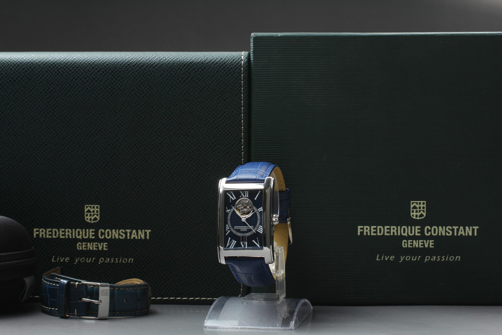 Limited [Exc+5 Box] FREDERIQUE CONSTANT FC-315NS4C26 Blue Automatic Men's Watch