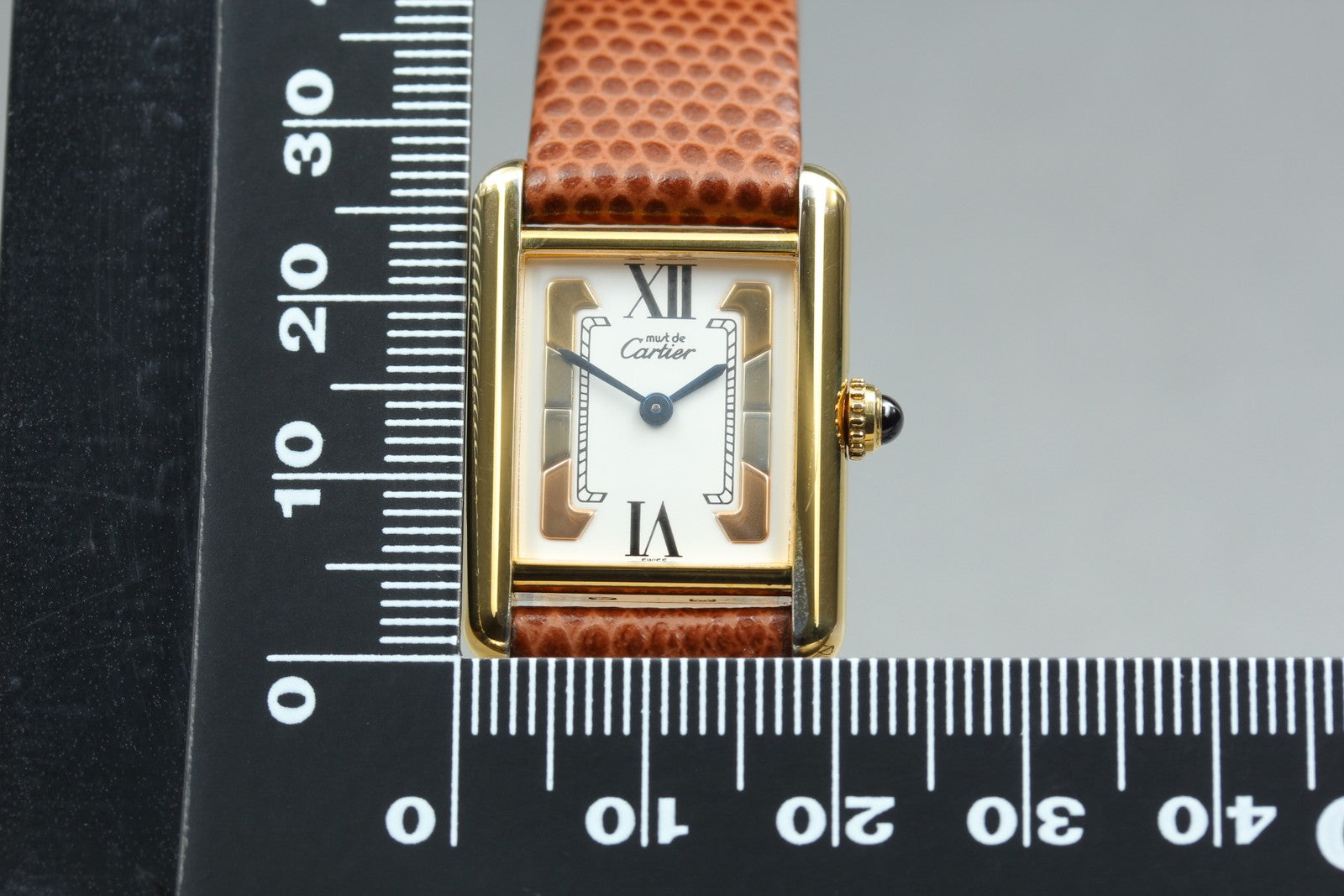 Vintage[Exc+5 Box] Cartier Must de Cartier Tank 5057001 SM 20mm Women's Qz Watch