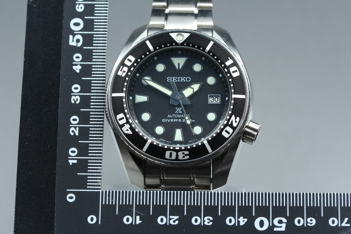 SEIKO Prospex 6R15-00G0 SBDC031 Divers Black 44mm Automatic Men's Watch JAPAN
