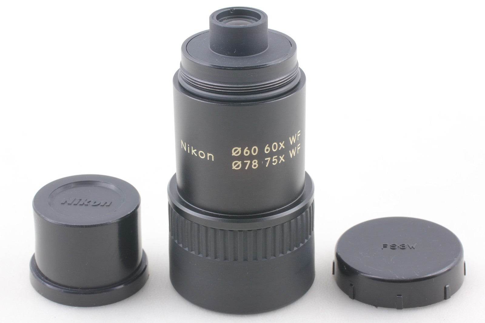 [Near MINT] Nikon Fieldscope Eyepiece D=60 60x D=78 75x WF From JAPAN