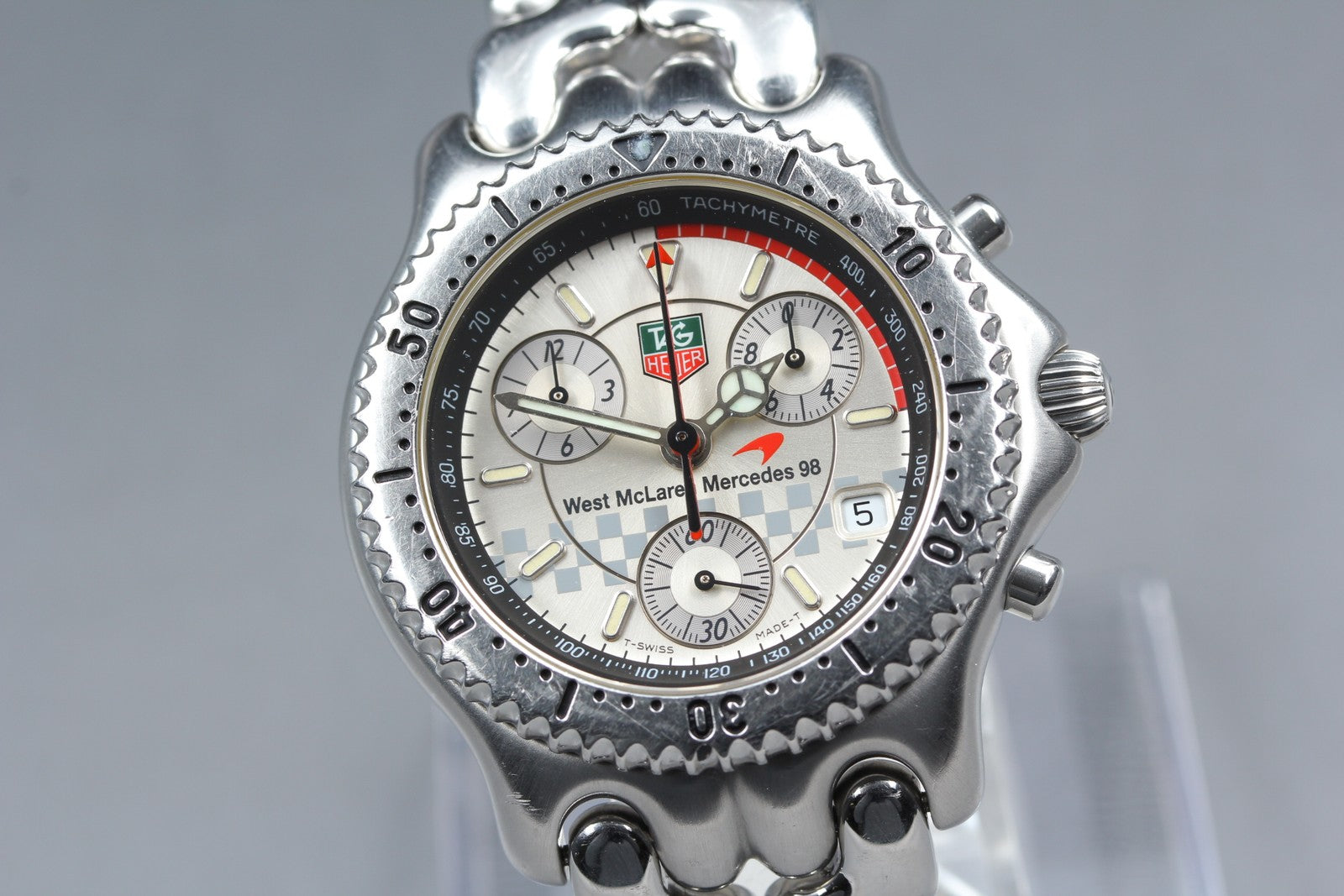 overhauled TAG HEUER CG1117 F1 McLaren Mercedes Limited Model Quartz Boy's Watch