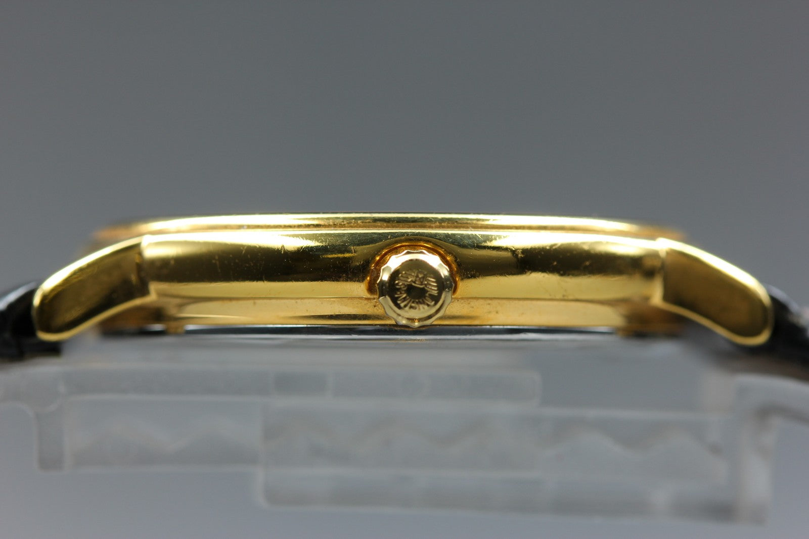 Vintage LONGINES Grand Classic L4.721.2 Automatic Gold Women's Watch 34mm JAPAN