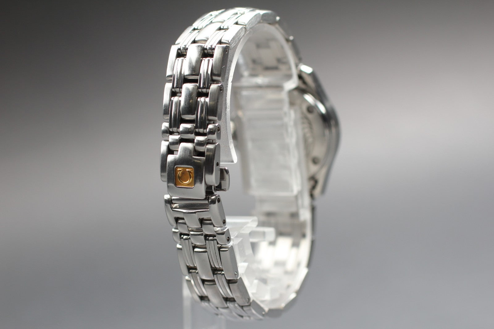 New Batt[Exc+5]Box OMEGA Seamaster 120m Cal.1424 2581.31 Ladies Watch 27mm JAPAN