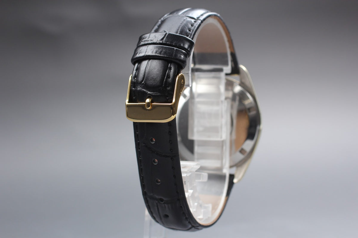 OMEGA Seamaster Gold 166.067 Cal.565 Date 35mm Automatic Men's Watch Vintage