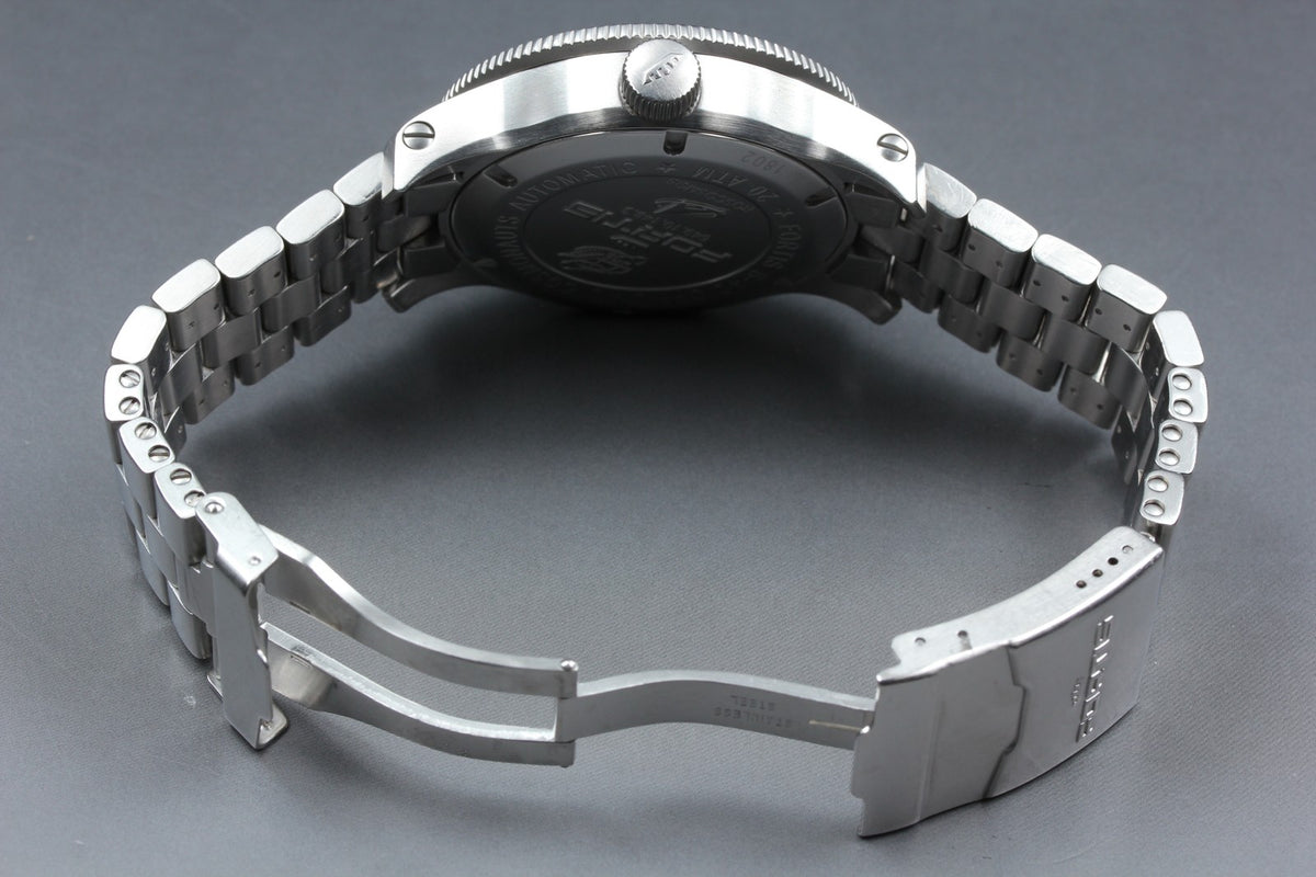 Overhauled FORTIS Cosmo Note 649.10.148.3 Automatic Men's Watch 44mm JAPAN