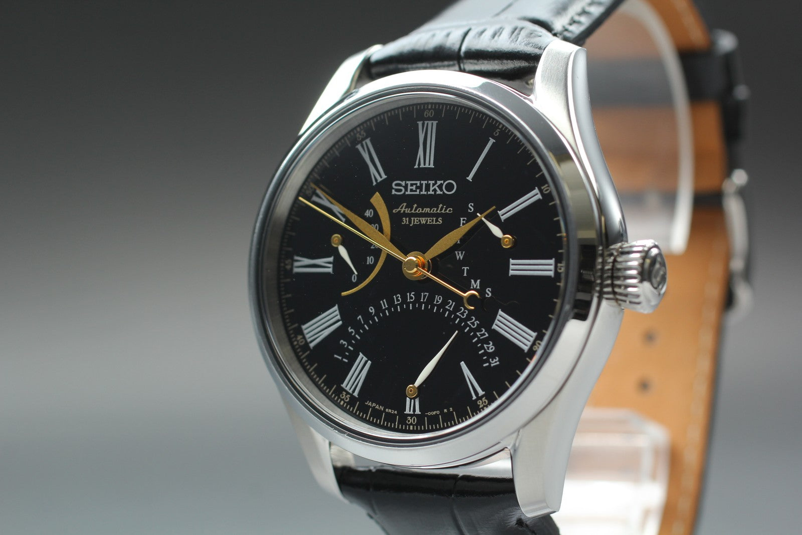[Exc+5 Box] SEIKO Presage 6R24-00F0 SARD011 Black Automatic Men's Watch JAPAN