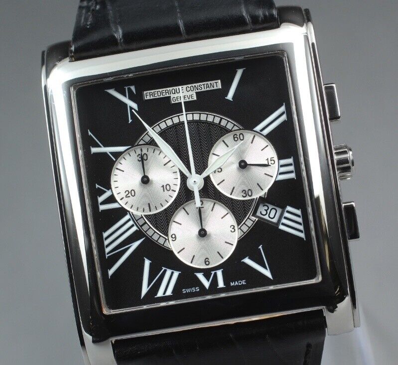 [N MINT /Box] Frederique Constant FC292X4C26 Chronograph Qz Men Watch From JAPAN