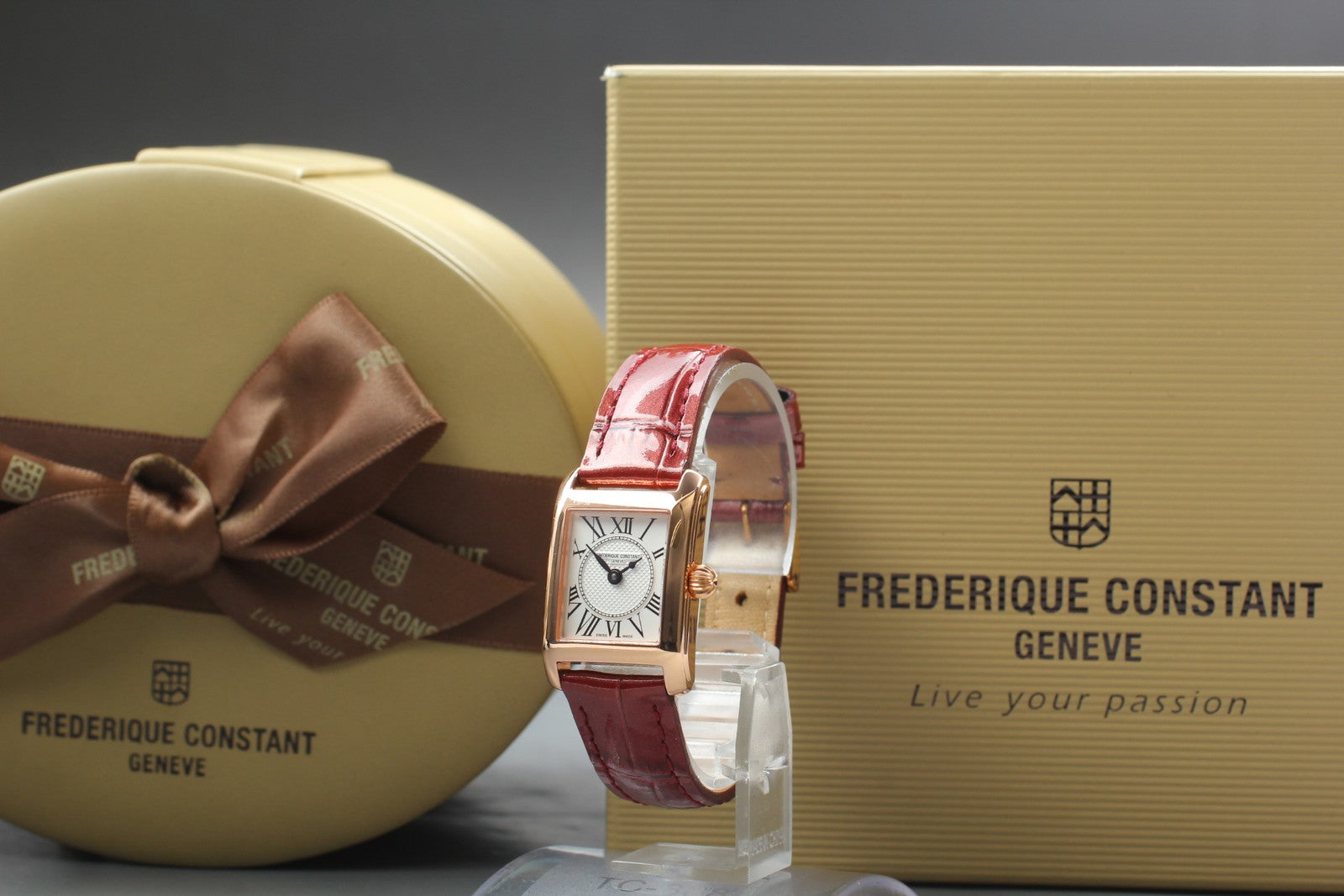 FREDERIQUE CONSTANT Classic Carree FC-200X1C12/4/6 Quartz Women's Watch 21mm JP