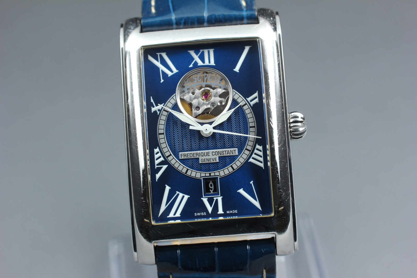 Limited [Exc+5 Box] FREDERIQUE CONSTANT FC-315NS4C26 Blue Automatic Men's Watch