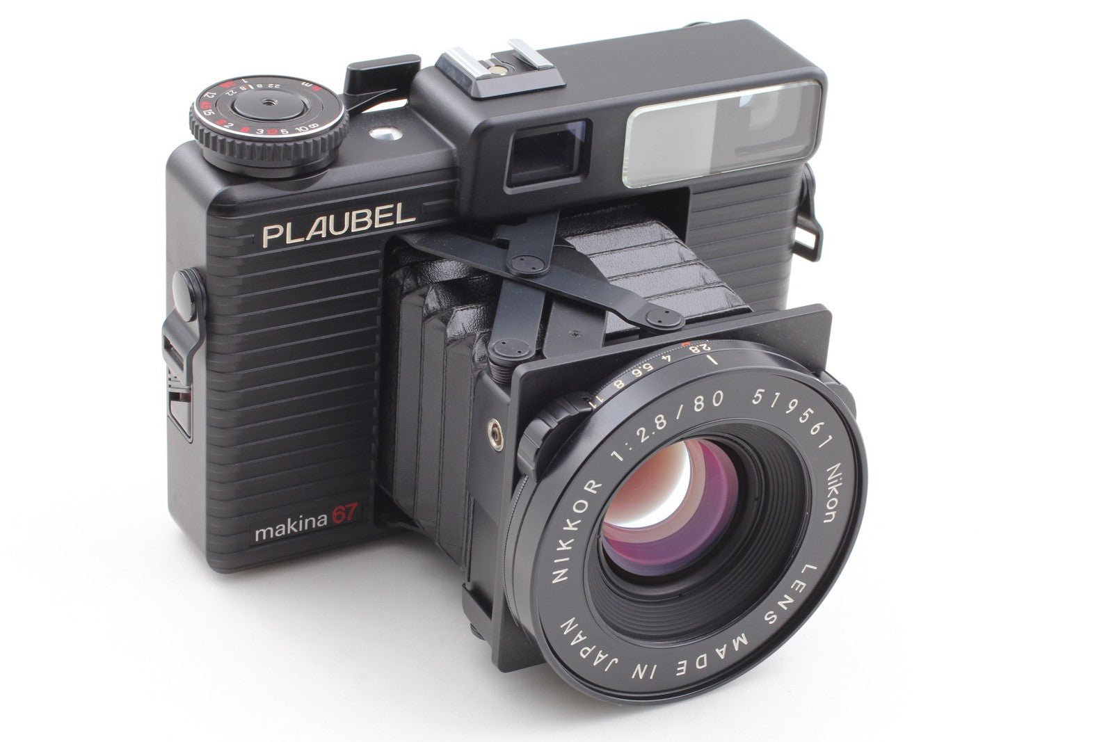 Rare [MINT] Meter Works Plaubel Makina 670 Rangefinder Film Camera From JAPAN