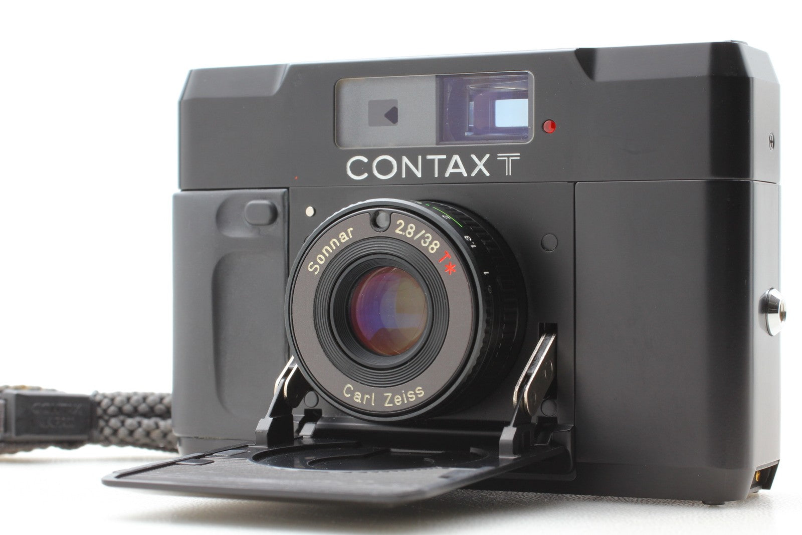 [Near MINT] Contax T Black Rangefinder 35mm Film Camera Carl Zeiss Lens JAPAN