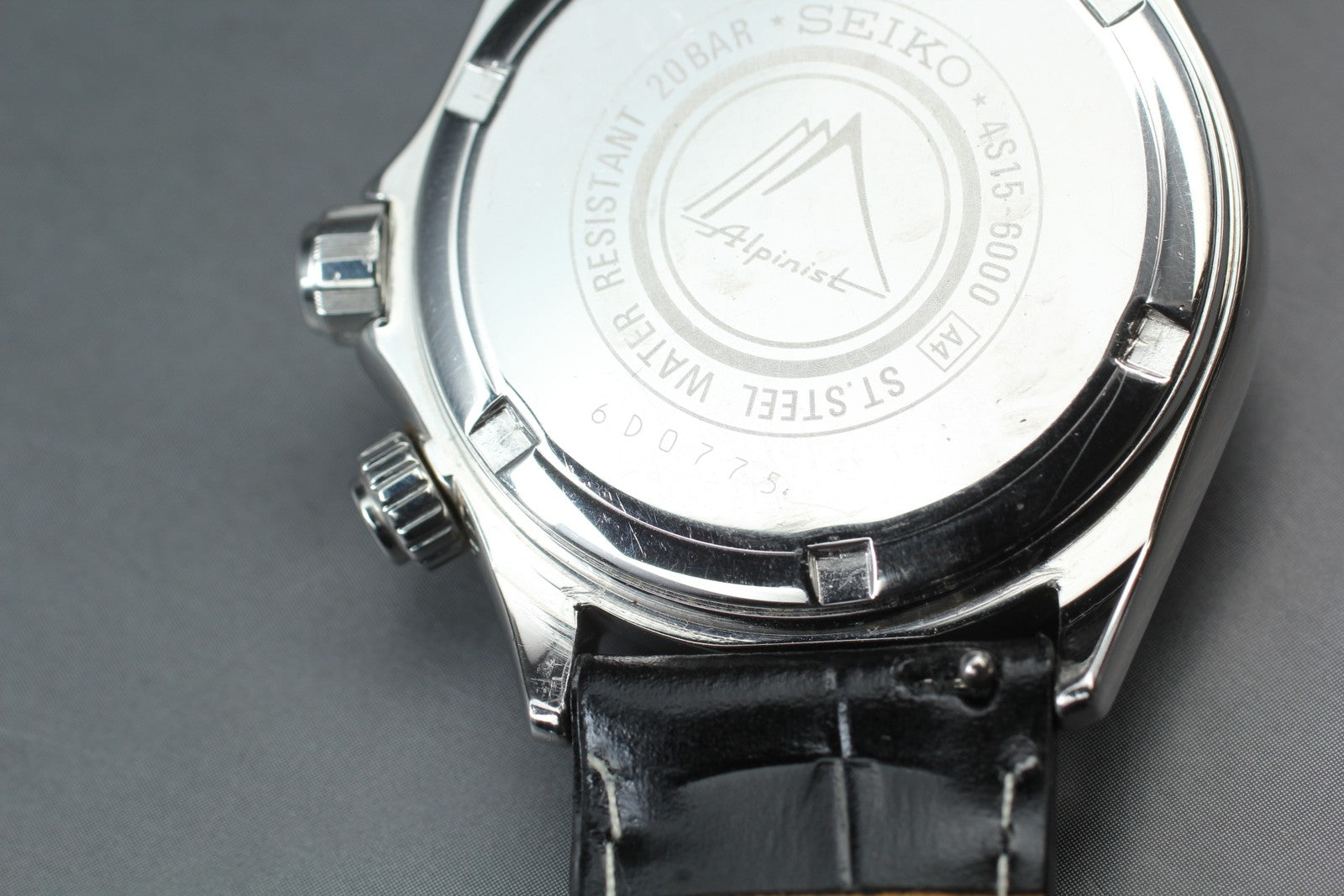 [Overhauled] SEIKO Red Alpinist 4S15-6000 SCVF007 Ivory Automatic Men's Watch