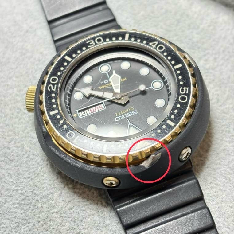 [Exc+4] SEIKO Professional Divers 7549-7000 SPYF018 600m Qz Men's Watch JAPAN
