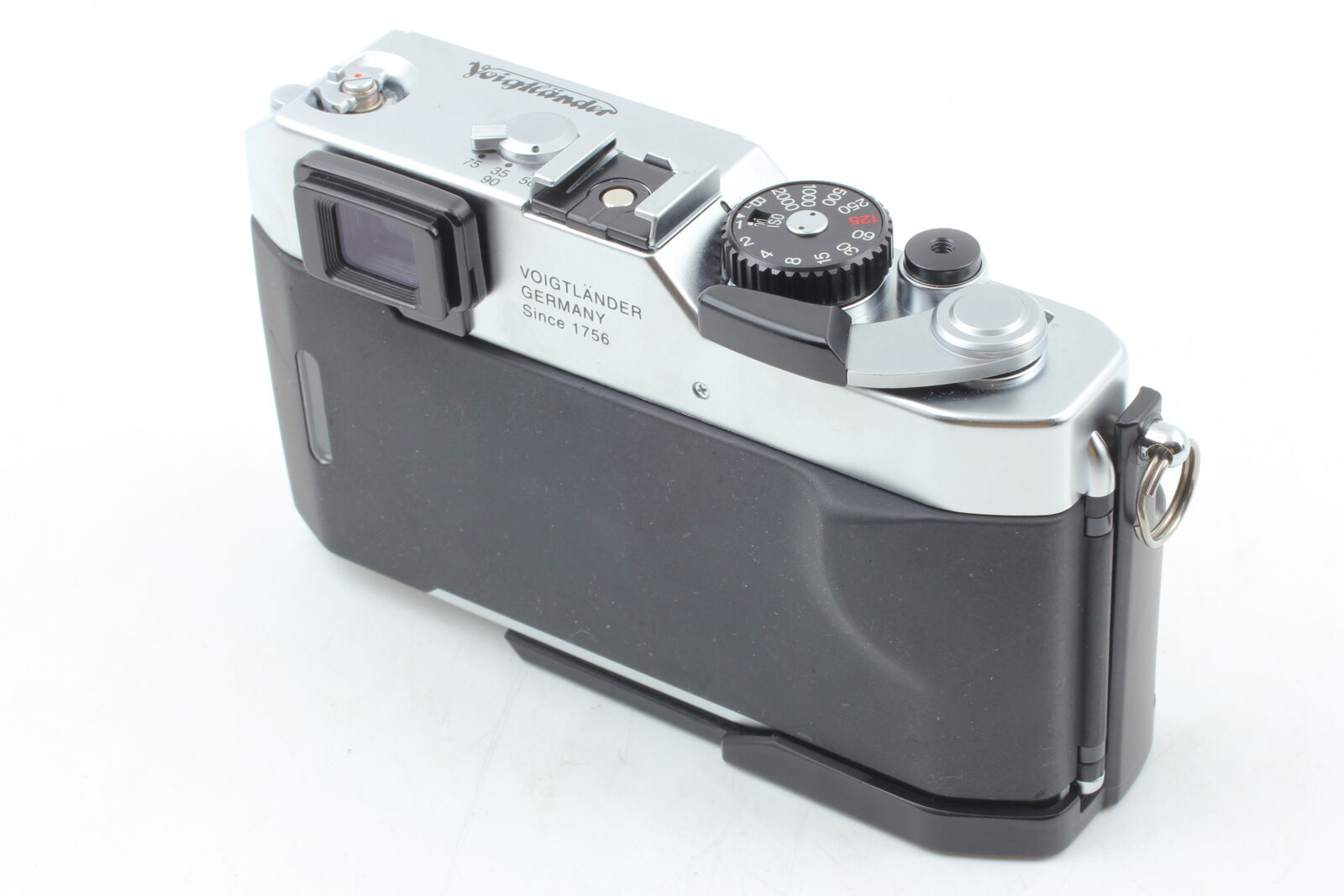 [MINT w/Grip] Voigtlander Bessa R Silver Film Camera + 35mm f2.5 MC Lens JAPAN