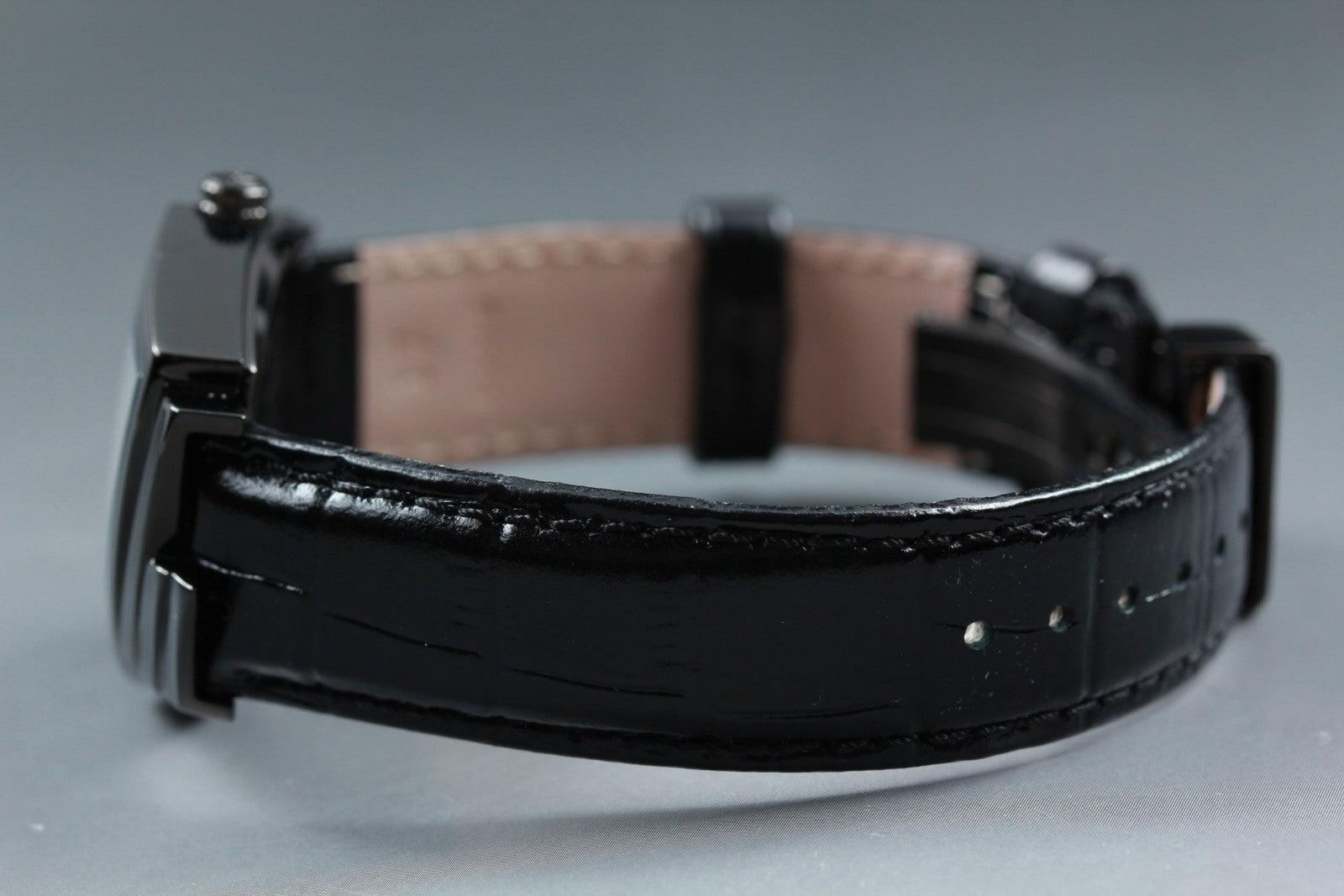 New Batt Hamilton Ventura Black H244010 Quartz Men's Watch 33mm JAPAN *N MINT