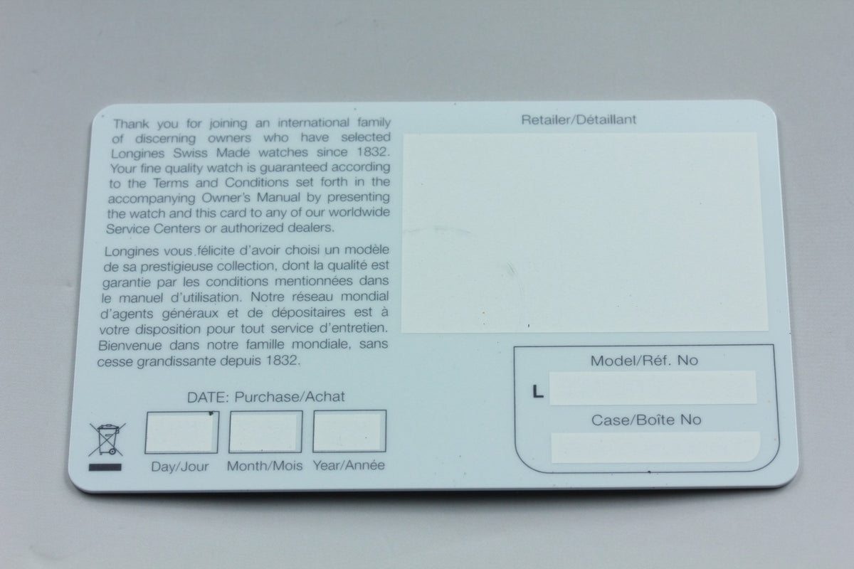 LONGINES HydroConquest L3.673.4 Automatic Chronograph Men's Watch 41mm JAPAN Box