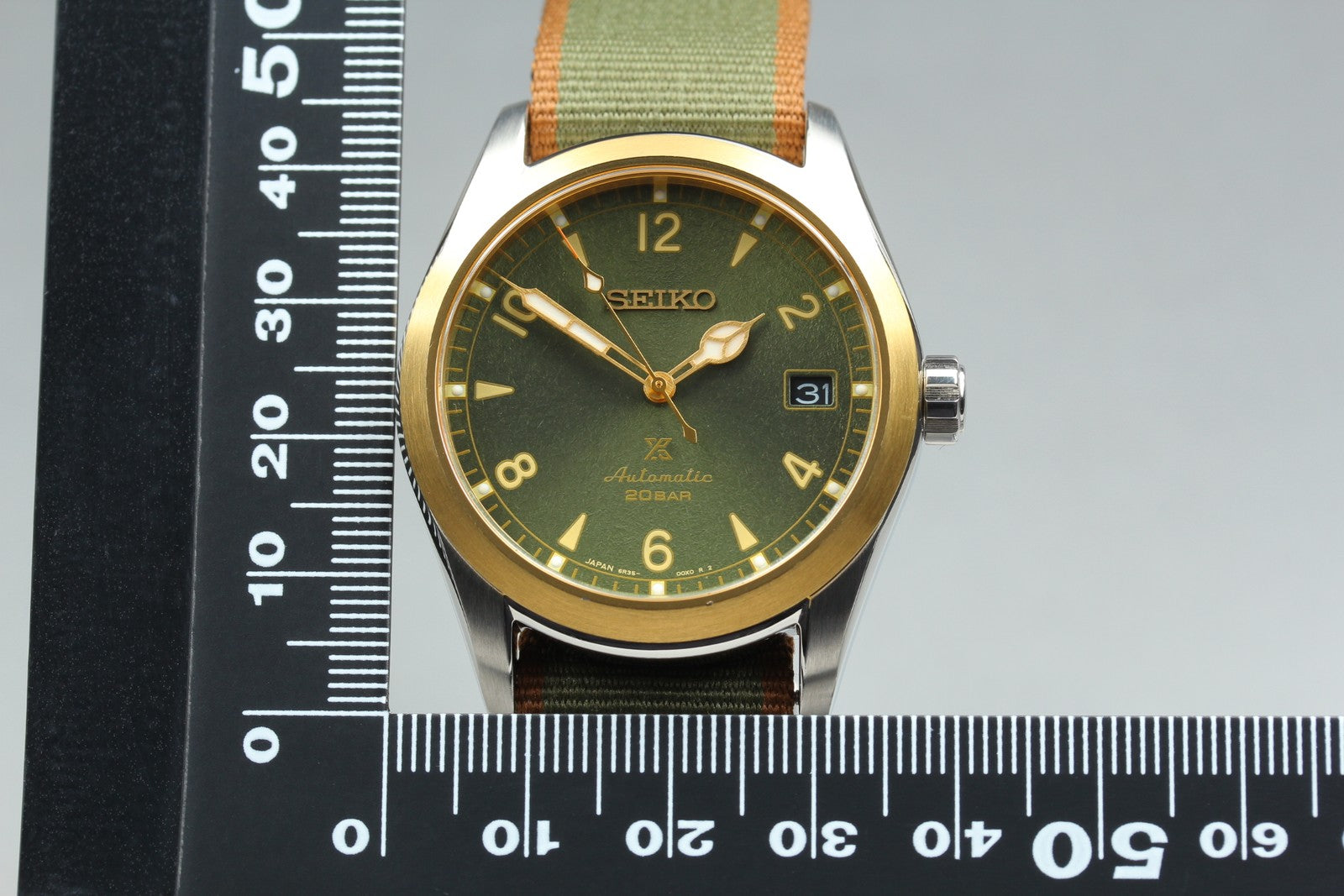 [N MINT- Box] SEIKO Prospex Alpinist 6R35-01B0 SBDC138 Green Men's Watch AT JP