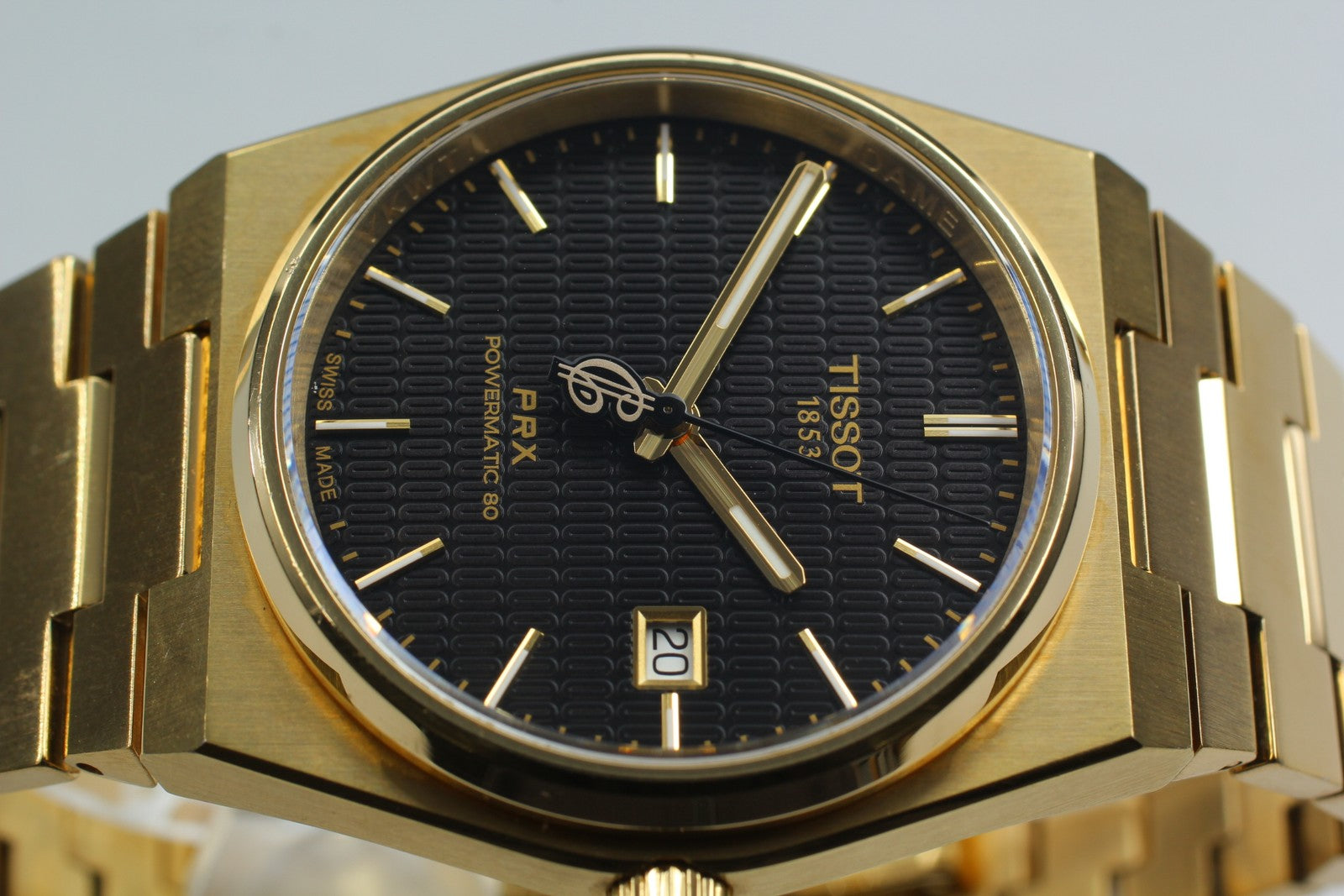 TISSOT Tissot PRX T137407T ADL Black Dial Automatic Men's Watch From JAPAN Exc+5