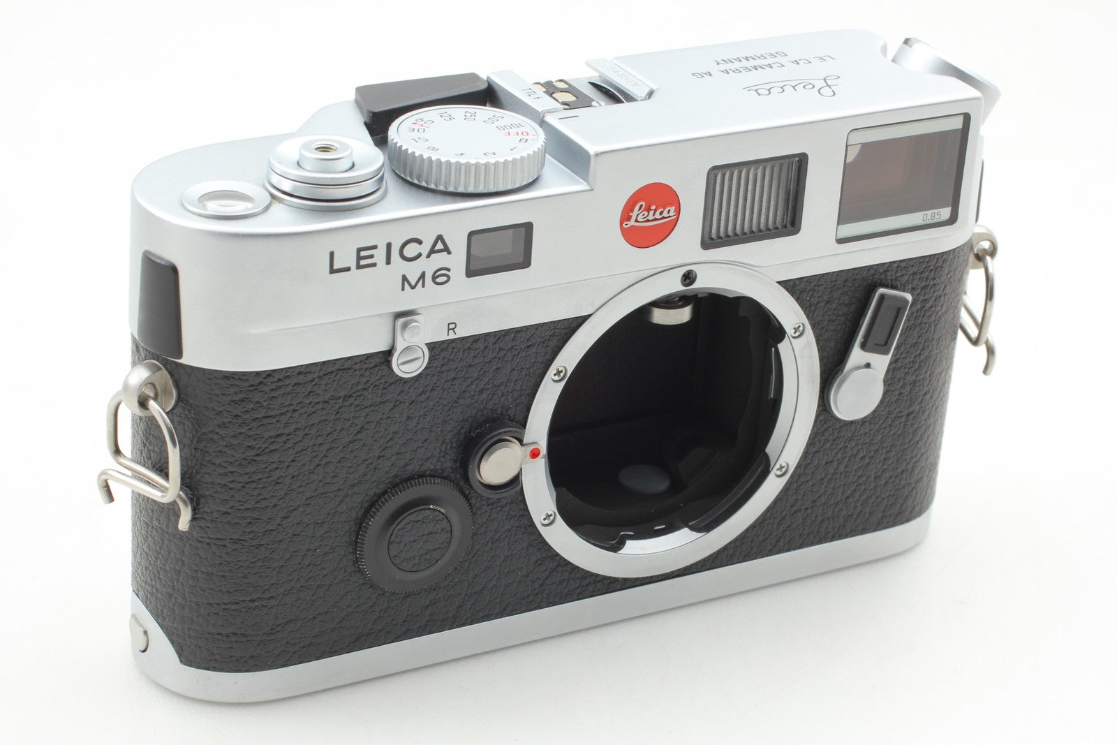 [Top MINT w/Box Strap] Leica M6 0.85 TTL 10466 Chrome 35mm Film Camera JAPAN