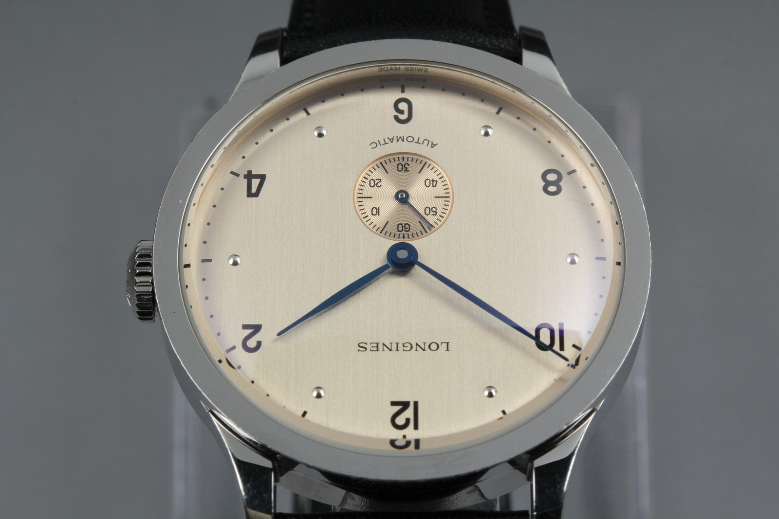 LONGINES Heritage Collection L2.813.4 Automat Gold Men's Watch 40mm JAPAN Box