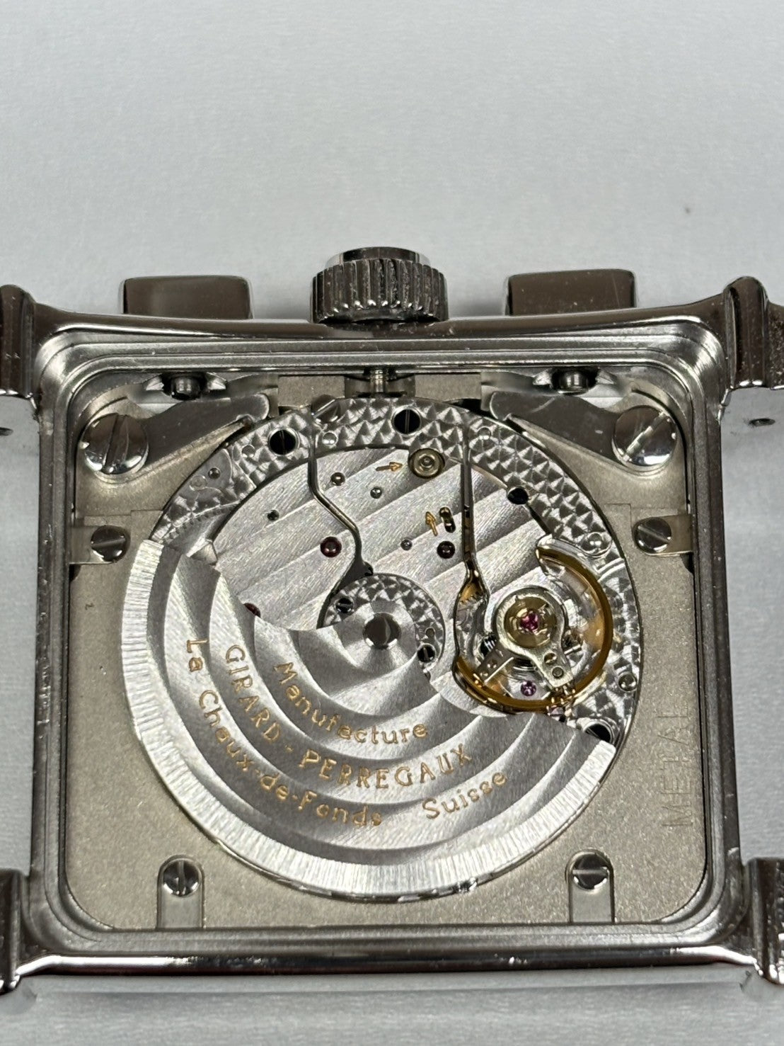 Limited [Exc+5] Girard Perregaux Vintage 1945 Chronograph 2599 Men's Watch AT